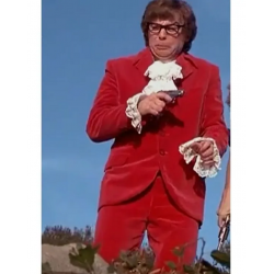 Austin Powers Red Suit